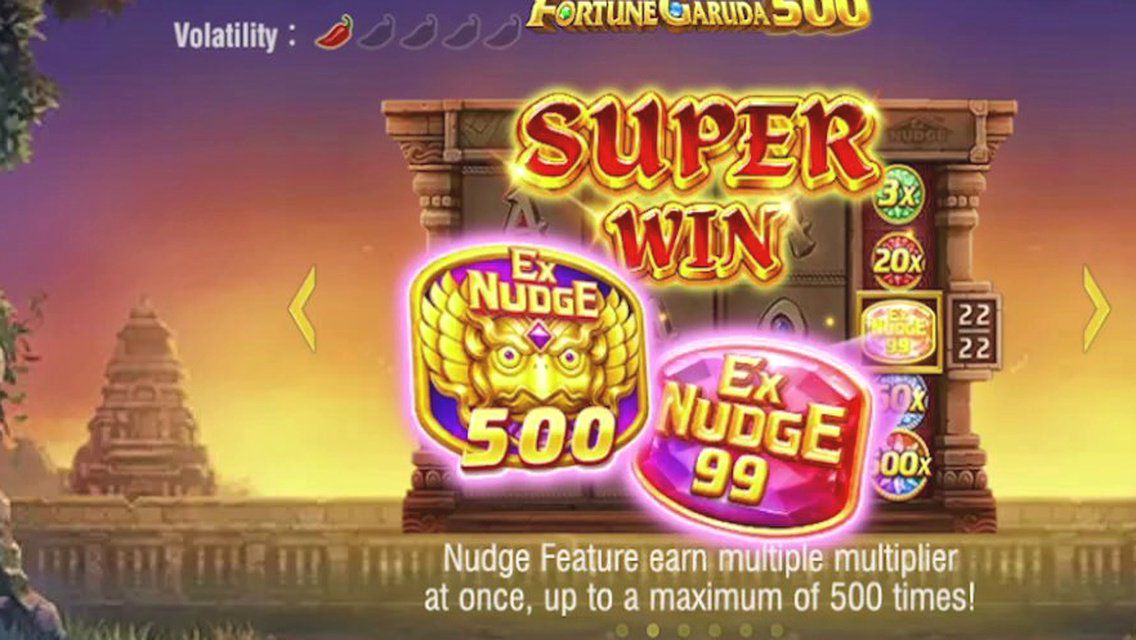 Fortune Garuda 500 · Tampilan Aplikasi PANEN138